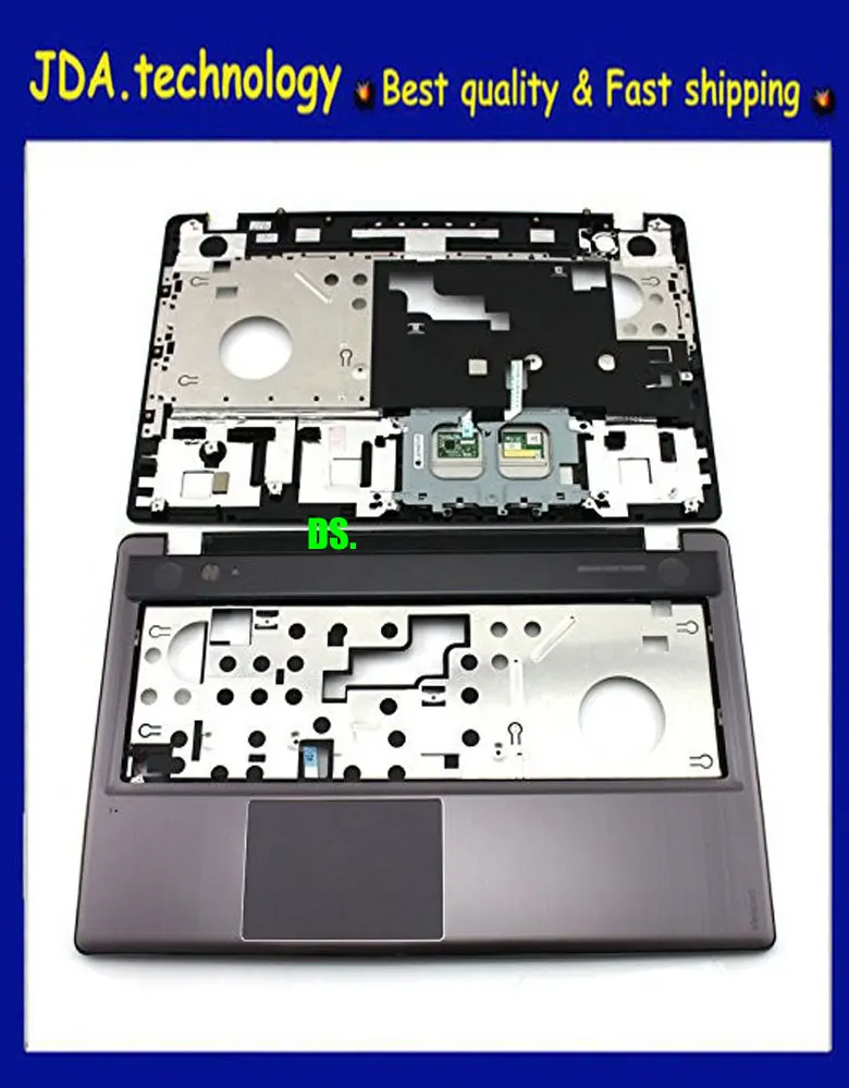 

New/Orig C cover For Lenovo 15.6" Z580 Z585 upper cover case keyboard bezel 3KLZ3TALV00 palmrest topcase Panel Touchpad