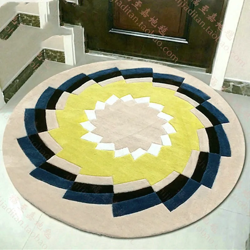 Современный Лаконичный акриловый большой ковер для гостиной, спальни, ковер в черную полоску, дизайн спальни, модный ковер на заказ, коврик для примерочной комнаты