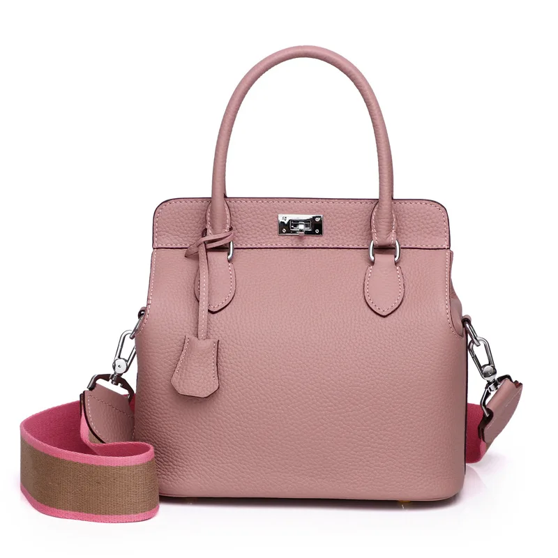big pink SXCNN женские сумки из натуральной кожи модные женские серебряные сумки через плечо для женщин Роскошные сумки женские сумки дизайнерские сумки - Цвет: big pink