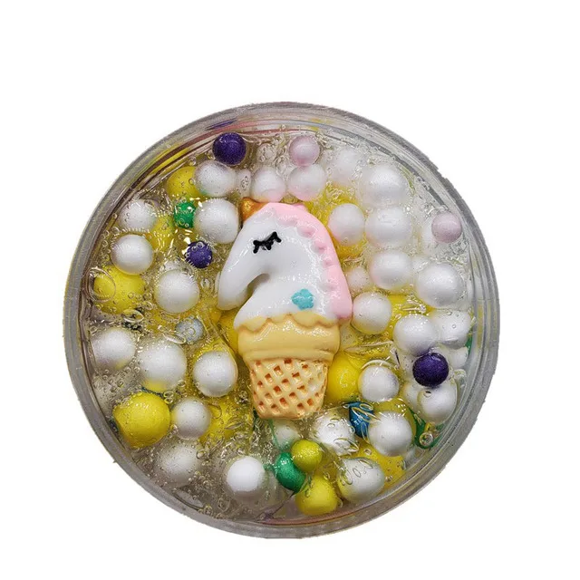 kawaii unicorn fluffy slime toys for children transparent clear clay slime supplies foam ball slime Antistress Stress Relief Toy kawaii unicorn fluffy slime toys for children transparent clear clay slime supplies foam ball slime Antistress Stress Relief Toy