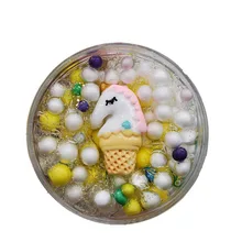 kawaii unicorn fluffy slime toys for children transparent clear clay slime supplies foam ball slime Antistress Stress Relief Toy kawaii unicorn fluffy slime toys for children transparent clear clay slime supplies foam ball slime Antistress Stress Relief Toy