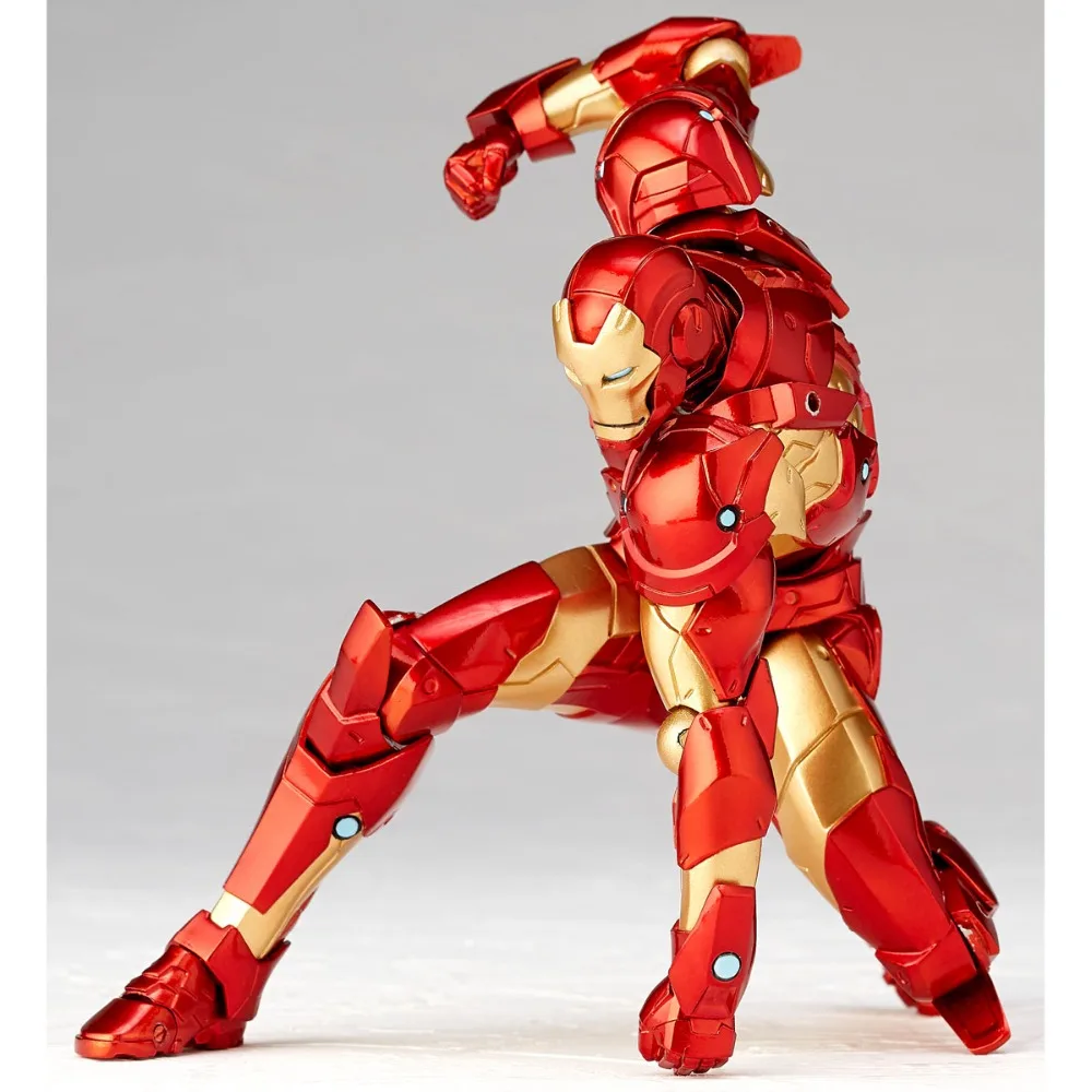 Bandai Ocean Hall Yamaguchi Iron Man Model 37 Blood Warfare PVC Action Kid Dolls Toys