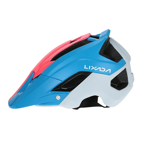 Lixada Мужской Ультра-легкий горный велосипед велосипедный шлем спортивный защитный шлем 13 вентиляционных отверстий MTB велосипедные шлемы - Цвет: blue red white
