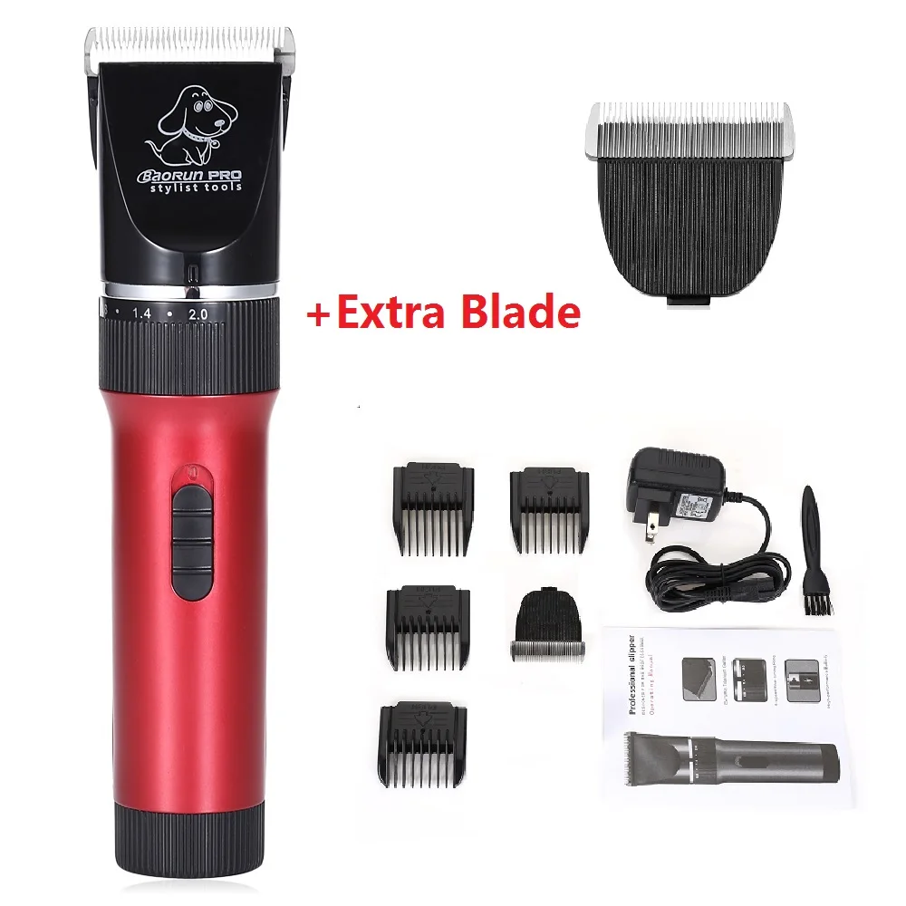 New BaoRun P6 Professional Rechargeable Pet Electric Hair Clipper