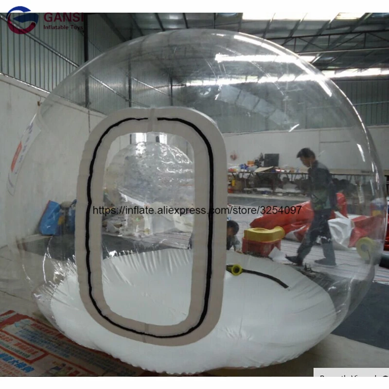 

Approval waterproof inflatable bubble tent, 3m diameter transparent inflatable igloo tent for camping