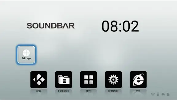 Quad-core android5.1.1 ТВ "звук бар" Sound Bar ks2 s905 OTT"