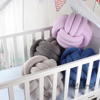 

Baby bed Pillow Newborn Children Room decoration Infant Crib Bedding Kids Toddler Sleep Bedding Baby Room decor 27cm