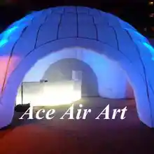 Портативный изменение цвета led освещение воздушный колпак, палатка Большая скидка Прочный надувной тент для вечеринок на продажу