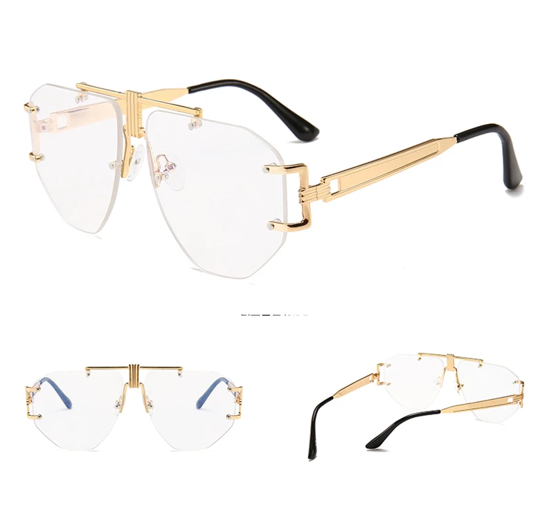 rimless glasses 5091 details (2)