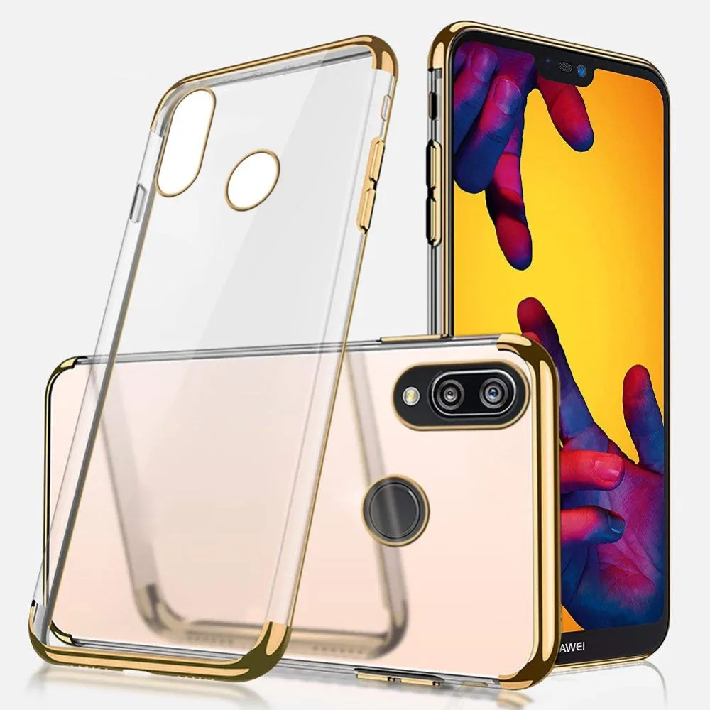 Ascromy Plating Glitter Case For Huawei P20 Pro Lite Mate 20 Cover Silicone Luxury (4)