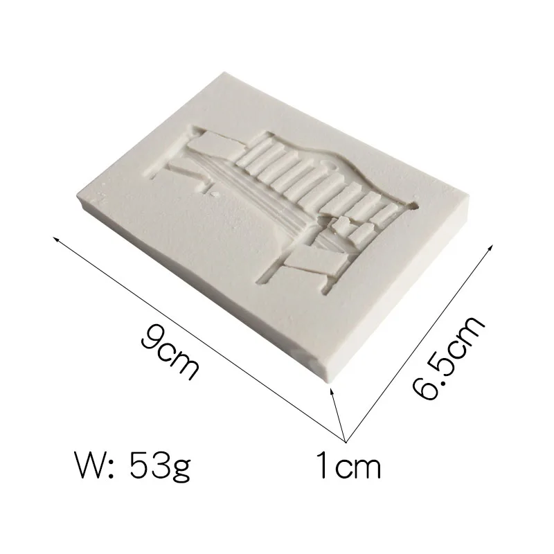 Форма стула силиконовая форма DIY помадка торт плесень конфитюр шоколад сушеный Pez форма керамическая глина Смола украшения формы