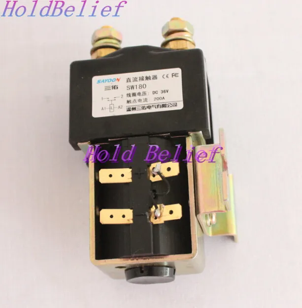 

SW180 Heavy Duty Contactor for Albright electric forklift 36V 200A
