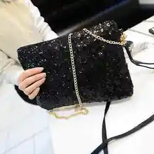 Сверкающие блестки модный клатч вечерняя сумочка Сумочка женская сумка-тоут кошелек
