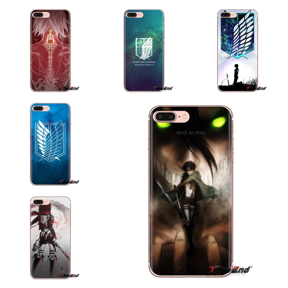 TPU Bag Case For LG Spirit Motorola Moto X4 E4 E5 G5 G5S G6 Z Z2 Z3 G2 G3 C Play Plus Mini Leonhart Annie comics Attack on Titan |
