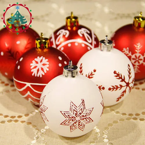 Christmas balls Theme Pack Ornaments for Tree Decor Ball Bauble Hanging Xmas Ornament Home Decor
