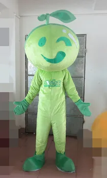

Latest high quality new Green mascot costume Holiday special clothing