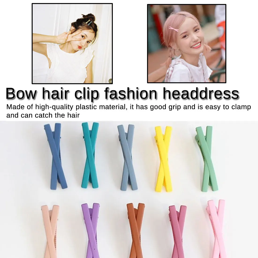 

Uniquely 2019 New Bow knot Hairpins Hair Barrettes Children Hair Accessories For Women Cute Girls Bow modeling Hair Clip