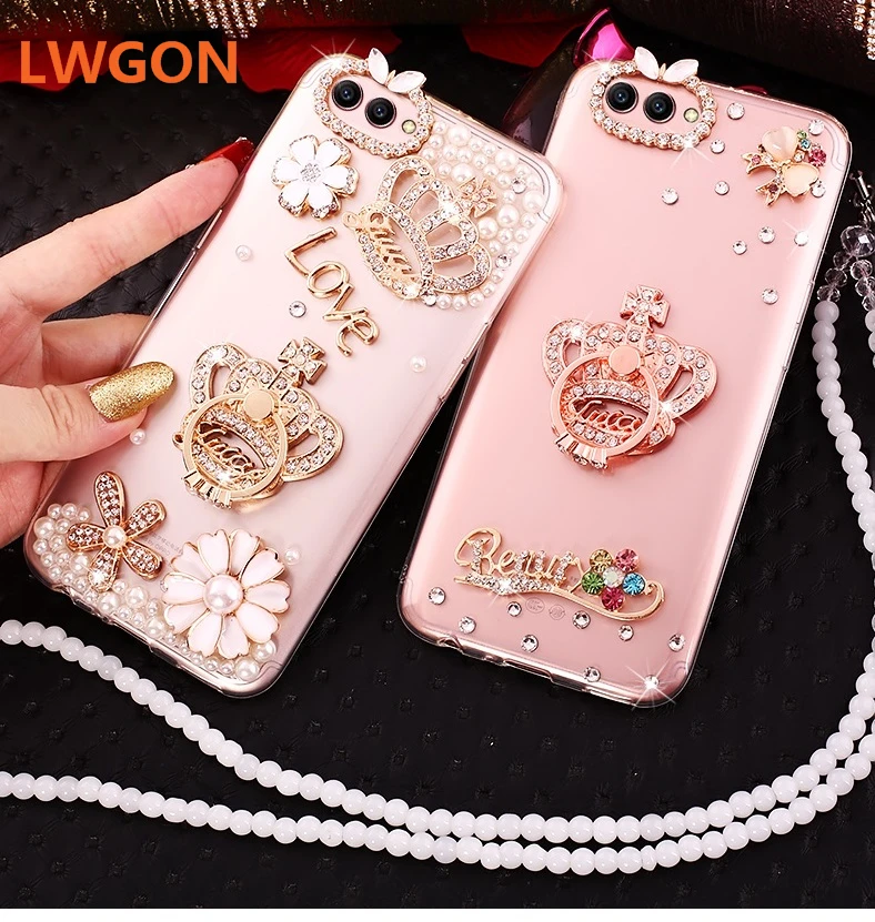 

Case For Xiaomi Redmi S2 3s 3 4 Pro 4A 4X 5 Plus 6A 6 Pro, Luxury Bling Daimond Lovely Cover Case For Xiaomi Note 3 4 4X 5 6 Pro