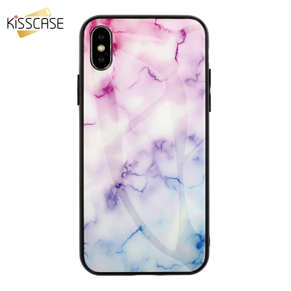 KISSCASE Glass Phone Case For Huawei nova 3 4 P20 P30 Pro Mate 20 Y9 2019 TPU Cases Honor 10 Lite 9 8 8X 8A 8C V20 |