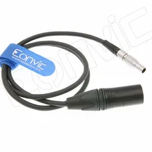 Eonvic 4 pin XLR 2 pin Lemo Мощность кабель для Teradek болт Vaxis