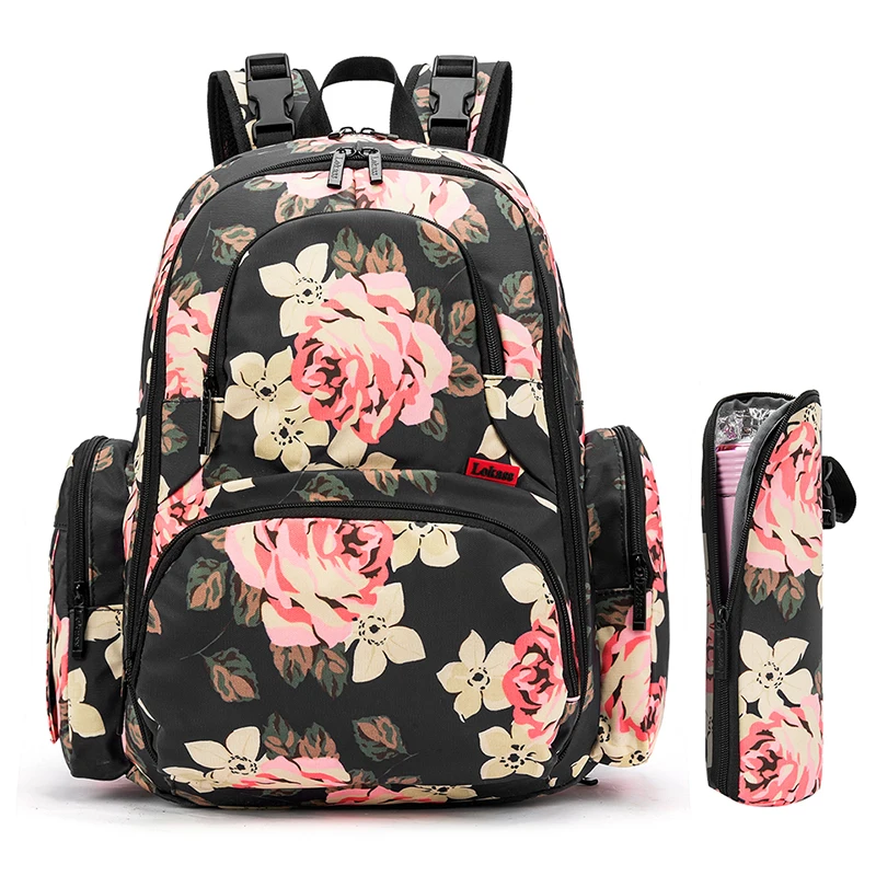 

CoolBELL Multi-function Diaper Backpack Fashion Designer Large Capacity Baby Bag for Dads and Moms