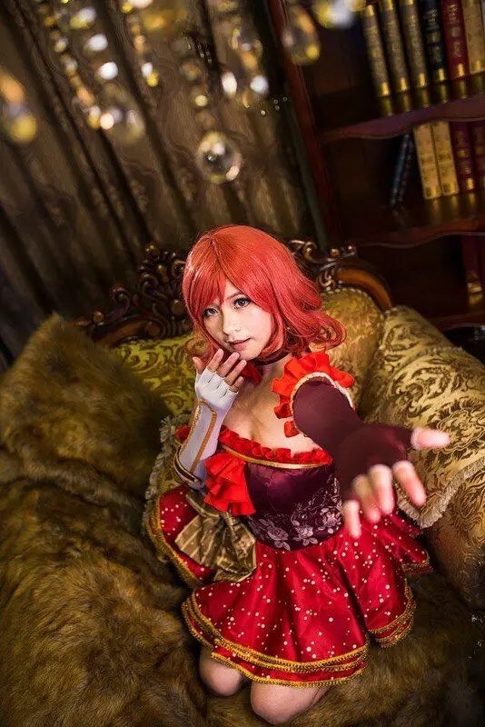 Бесплатная доставка популярный аниме love live Косплей Nishikino Maki хэллоуивечерние