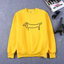 Simple Dachshund Dog Letters Print Women Sweatshirts Casual Funny Sweatshirts For Lady Girl Top Sweatshirts Hipster Drop Ship Simple Dachshund Dog Letters Print Women Sweatshirts Casual Funny Sweatshirts For Lady Girl Top Sweatshirts Hipster Drop Ship