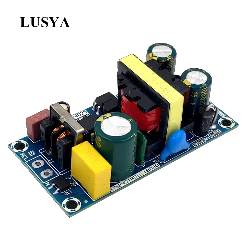 

Lusya 12V 2A Switching Power Supply Board Module 12V 24W AC-DC Power Module Isolated Power Supply T0368
