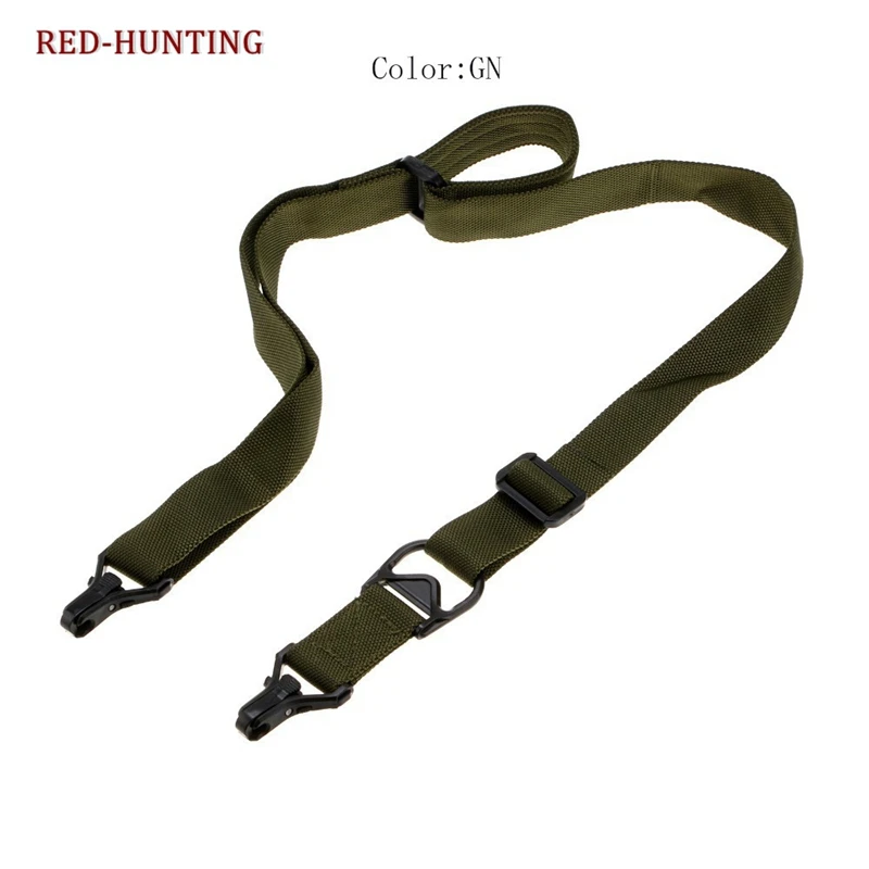 2 точечный винтовочный слинг, регулируемый плечевой ремень с эластичным банджи-шнуром для охоты или других видов спорта на открытом воздухе