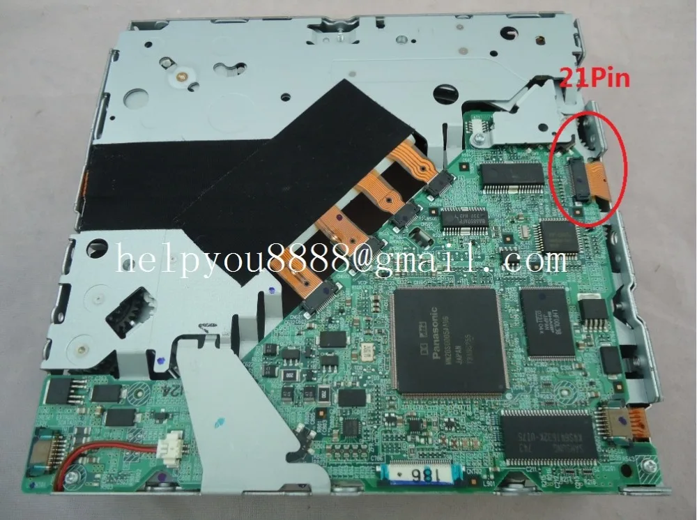 Best 100%New Matsushita 6 DVD changer mechanism for ESCALADE navigation systems G&M PN:25798198 Supernav DEL&PHI PN: 28095246 0