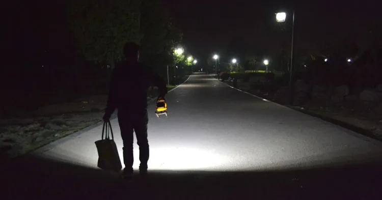 Rechargeable LED Flood Light 24 LED Floodlight Waterproof 220V/110V LED Spotlight Outdoor Emergency Work Lighting with Charger floodlight bunnings