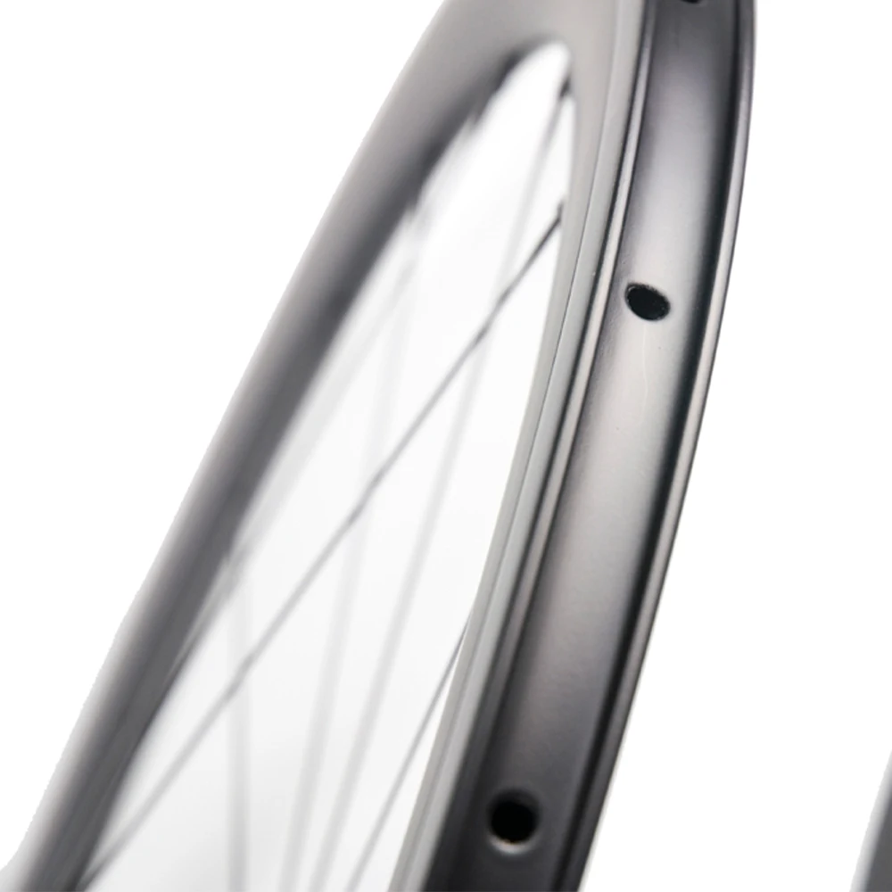 Clearance Factory Sale 50mm Carbon Wheels Road Wheelset Clincher 23mm width Bicycle Wheel Front Road Wheel 5