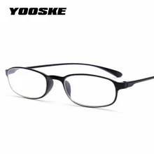 YOOSKE черные женские мужские круглые очки для чтения, мужские женские очки, маленькие круглые очки для дальнозоркости+ 1,5+ 2,5+ 3,5+ 4,0
