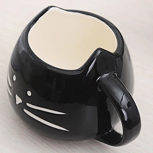 Cute Cat Face Ceramic Mug 