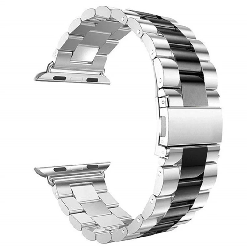 

ASHEI Stainless Steel Strap For Apple Watch Band 42mm 38mm 44mm 40mm Metal Watchband Bracelet for iWatch Series 4/3/2/1 Belt
