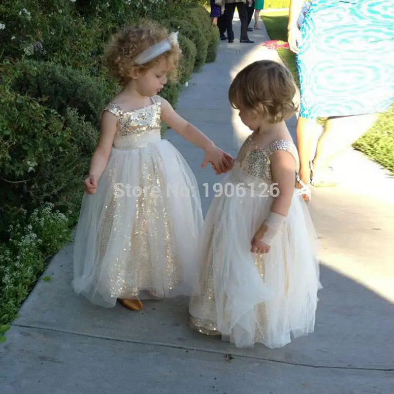 Toddler Pageant Dresses Gold