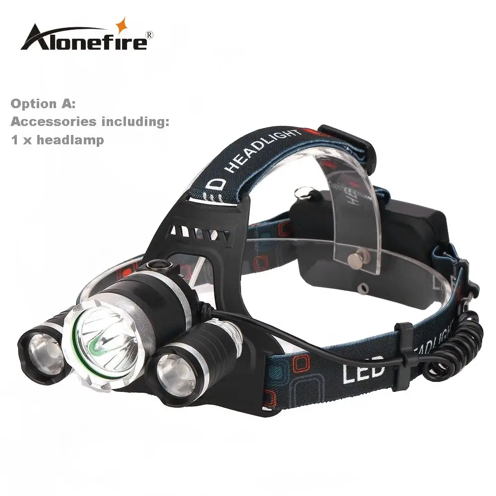 

AloneFire HP83 10000LM CREE XM-L T6 LED XPE Headlamp Headlight Caming Hunting Head Light Lamp+18650 Battery+charger
