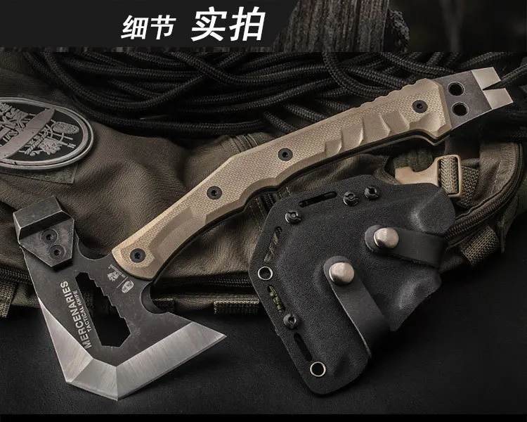 HX OUTDOORS Mercenarys Axe Rescue Многофункциональный взрывозащищенный лагерный артиллерийский огнестрельный молот