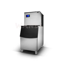 220 В Коммерческая льдогенератор большой чай магазин 200 кг большой выход Автоматическая льдогенератор большой емкости льдогенератор