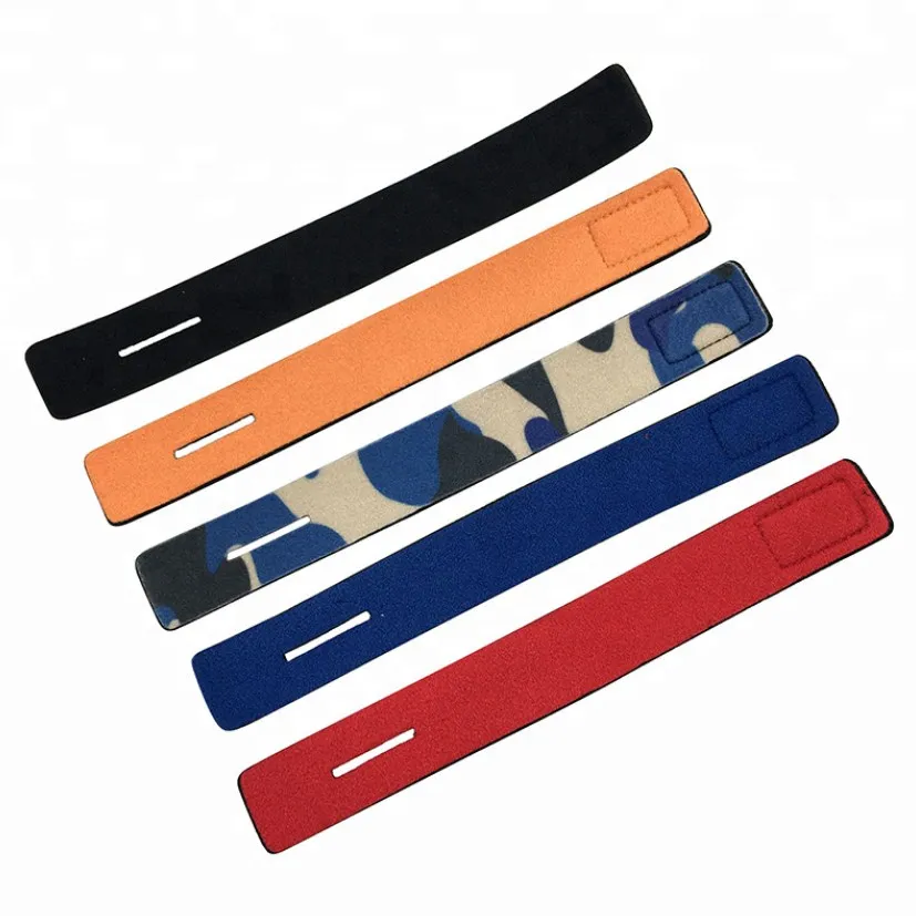 2 pcs جديد أدوات الصيد قضيب التعادل حزام حزام معالجة مرونة التفاف الفرقة حامل عمود اكسسوارات الغوص المواد عدم الانزلاق شركة