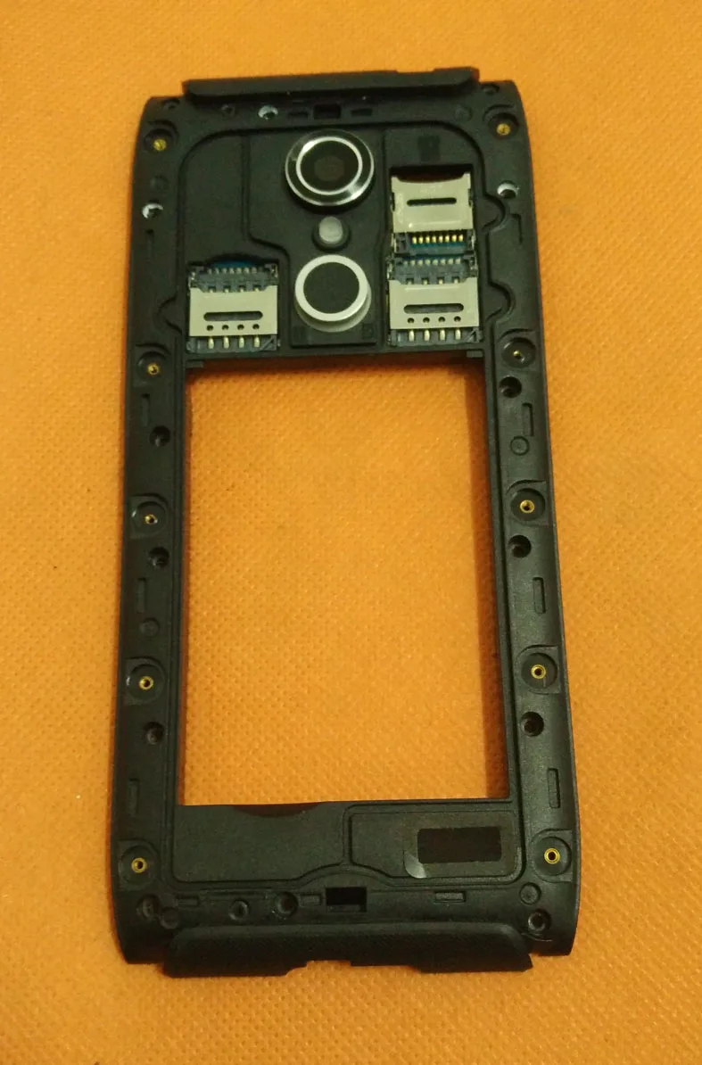 Б/у Оригинальный чехол с задней рамкой + стекло для камеры HOMTOM HT20 MTK6737