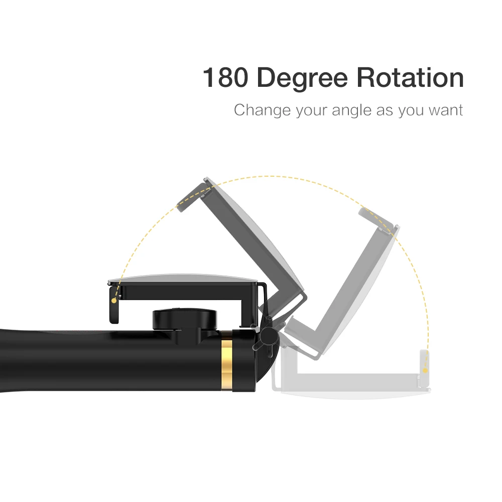 RAXFLY Wireless Bluetooth Selfie Stick For iPhone X 8 7 Handheld Foldable Tripod Mirror Remote For Xiaomi Selfie Stick