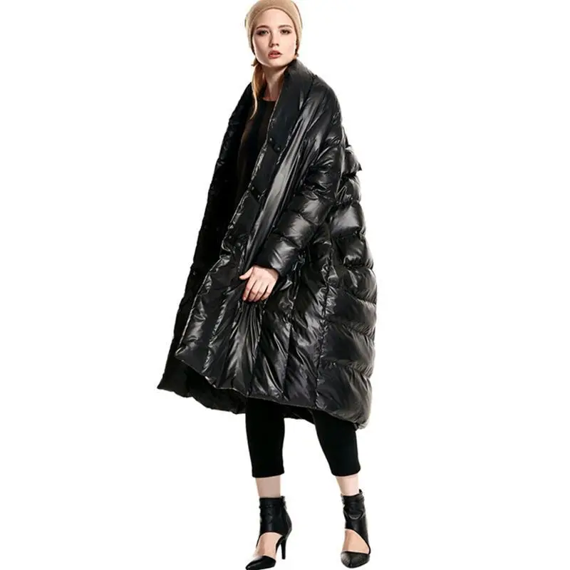 Le Type 889 Longues Bas Veste Manteau Chaud Doudoune rose Black Longue Manches Nouvelle Vers 2018 Hiver Femmes À De wgXqFOxp
