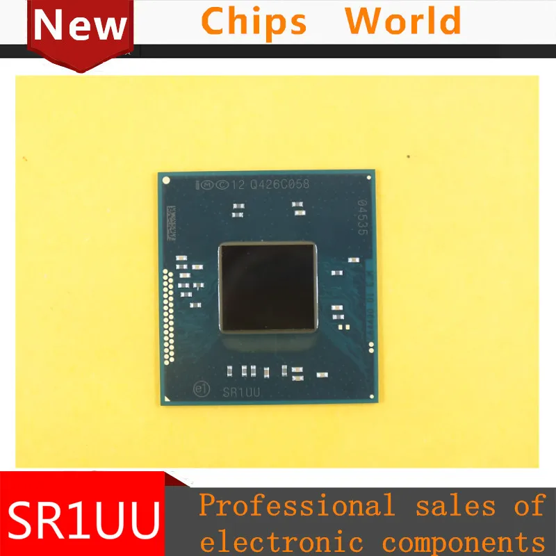 New CPU SR1UU BGA CHIP IC Chipset graphic chip with balls freeshipping 100% new intel 82801hbm ic chipset with bga stencil 90mm nh82801hbm