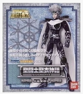 Бесплатная доставка фигурка Bandai Saint seiya Hyoga master из ткани миф серебряная saint Crystal|bandai
