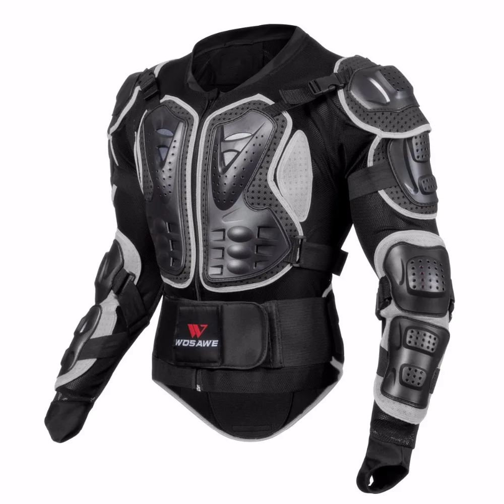 WOSAWE Cycling Armor Jacket Racing Anti-fall Motorcycle Protective Body Jacket Cycle Motocross Back Chest Support Protector WOSAWE Cycling Armor Jacket Racing Anti-fall Motorcycle Protective Body Jacket Cycle Motocross Back Chest Support Protector
