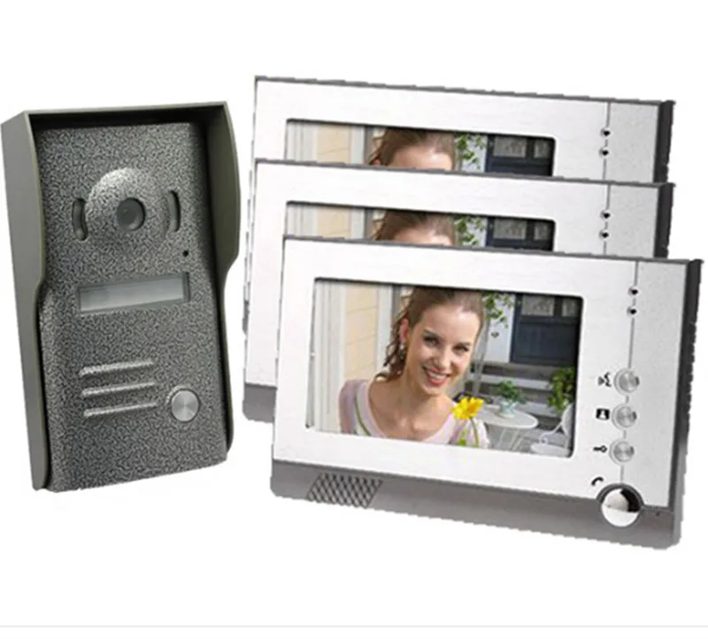 7 Schermo Digitale Wired Video Telefono Del Portello Citofono