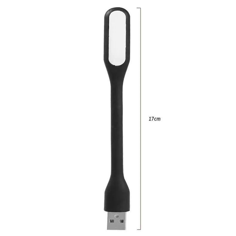 Светодиодный настольный мини светильник для чтения гибкий USB светодиодный