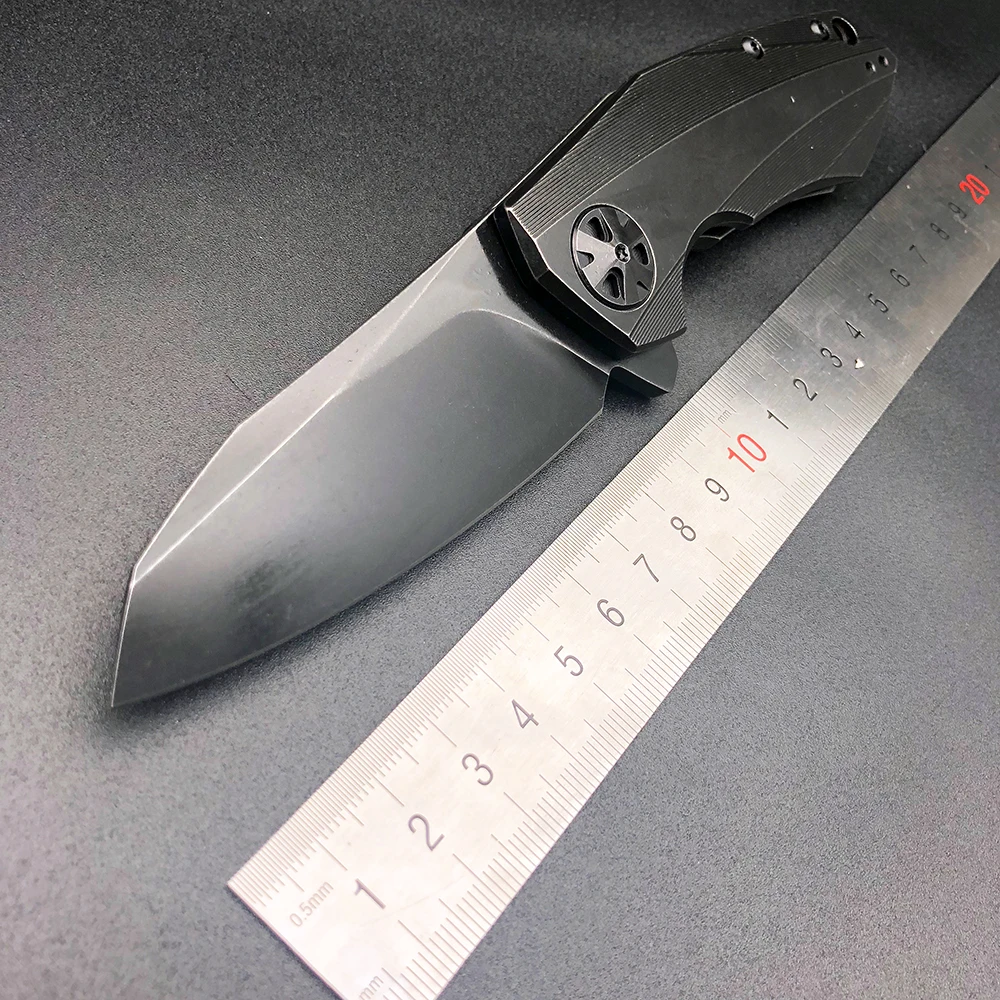 BMT ZT 0456 0456BW складной титановый шарикоподшипник с ручкой Флиппер охотничий лагерь карманный инструмент для выживания EDC D2 лезвие кухонный нож