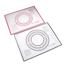 Противень стеклянные вкладыши коврик для замеса теста пиццы мастика для торта Приготовление выпечки инструмент антипригарные силиконовые коврики для выпечки коврик